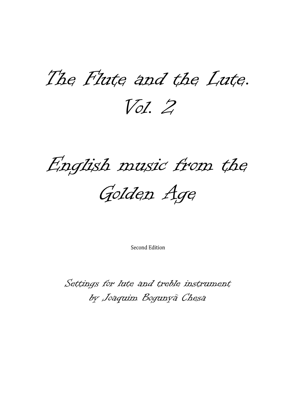 English Music from the Golden Age