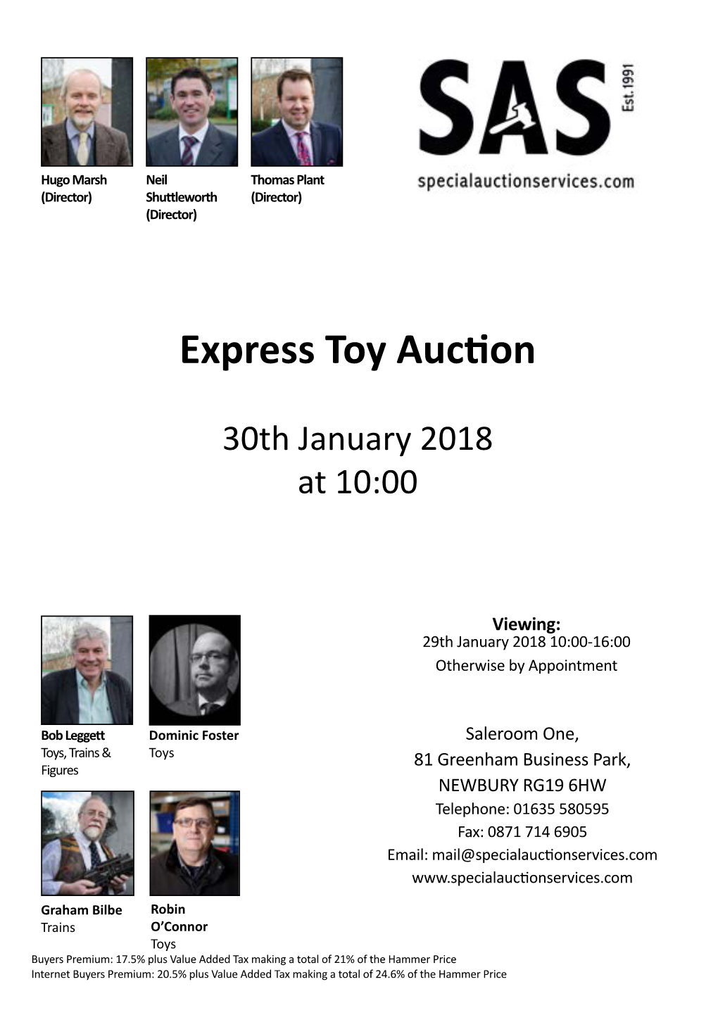 Express Toy Auction