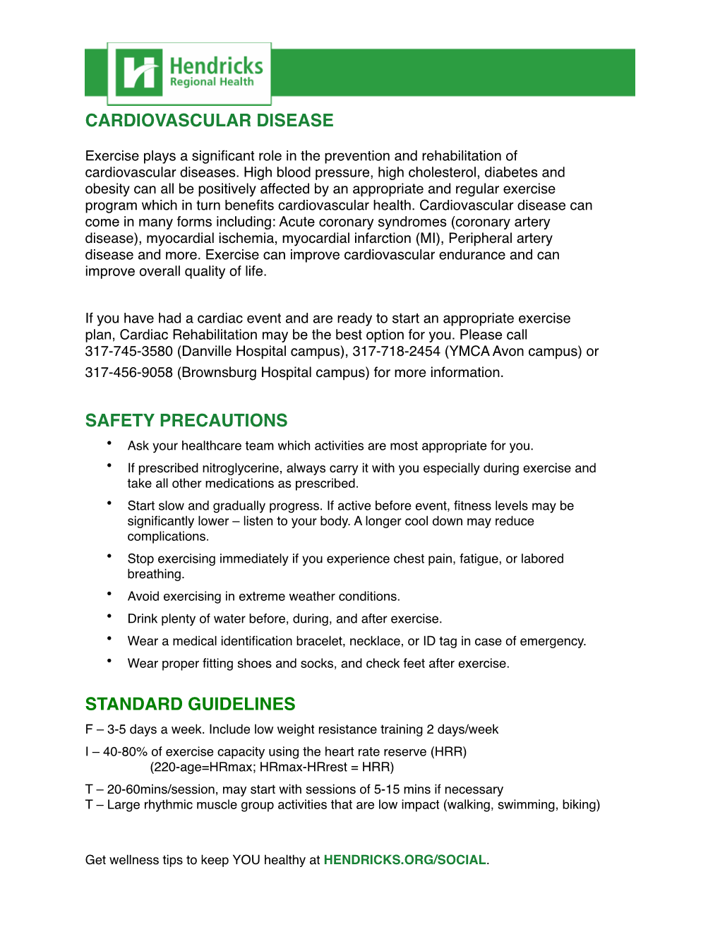 Cardiovascular Disease and Rehab