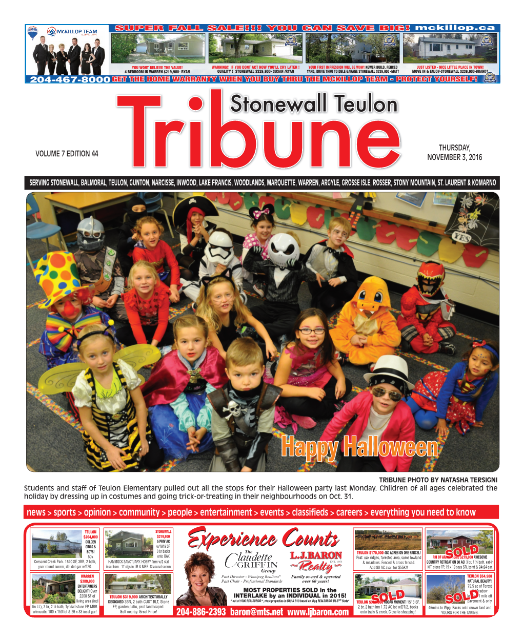 Proofed-Stonewall Tribune 110316.Indd