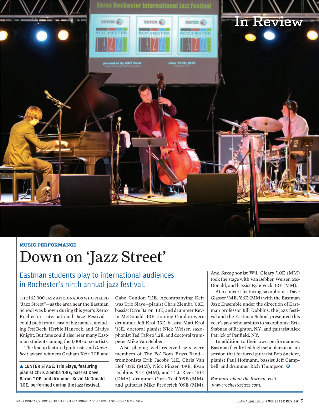 Down on 'Jazz Street'