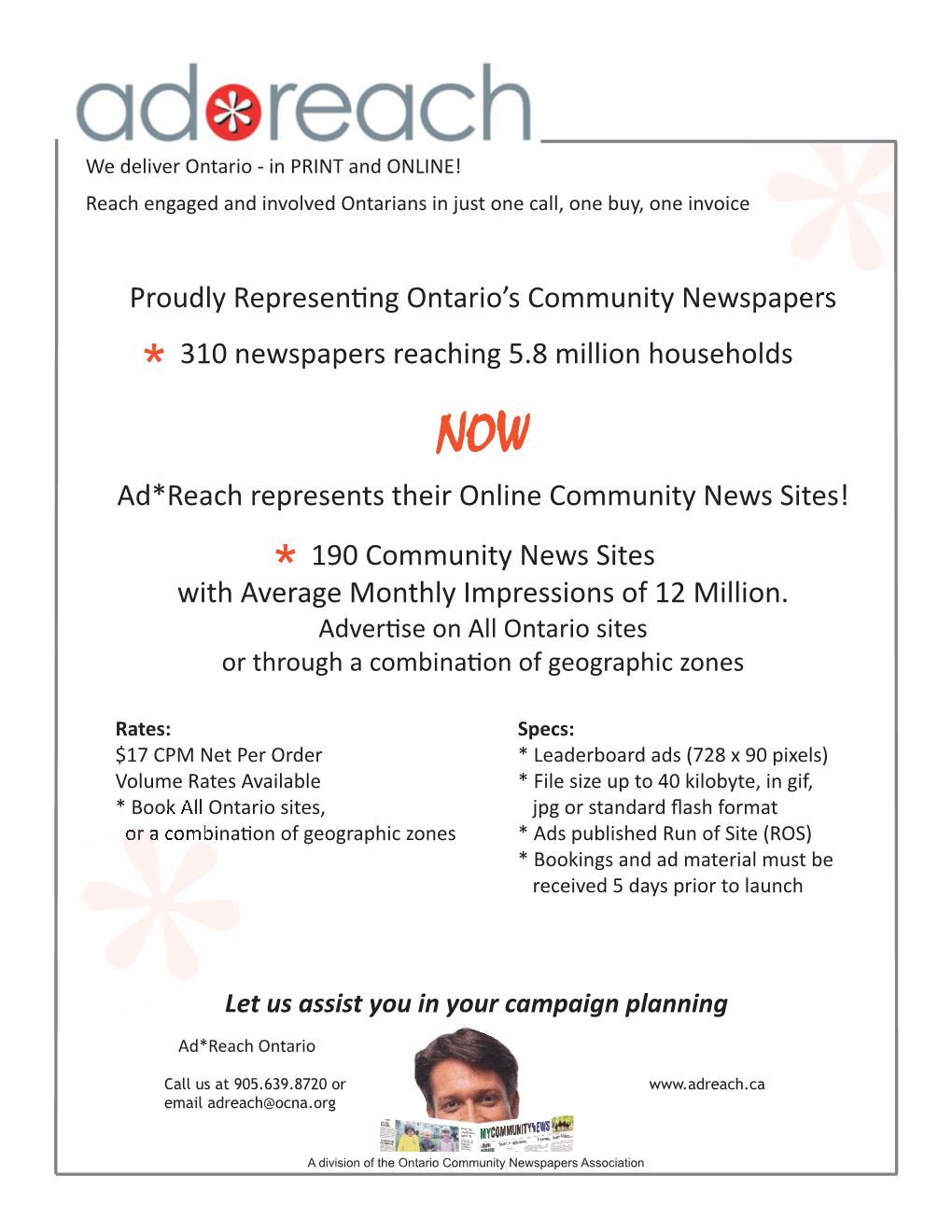 Proudly Representing Ontario's Community Newspapers 310