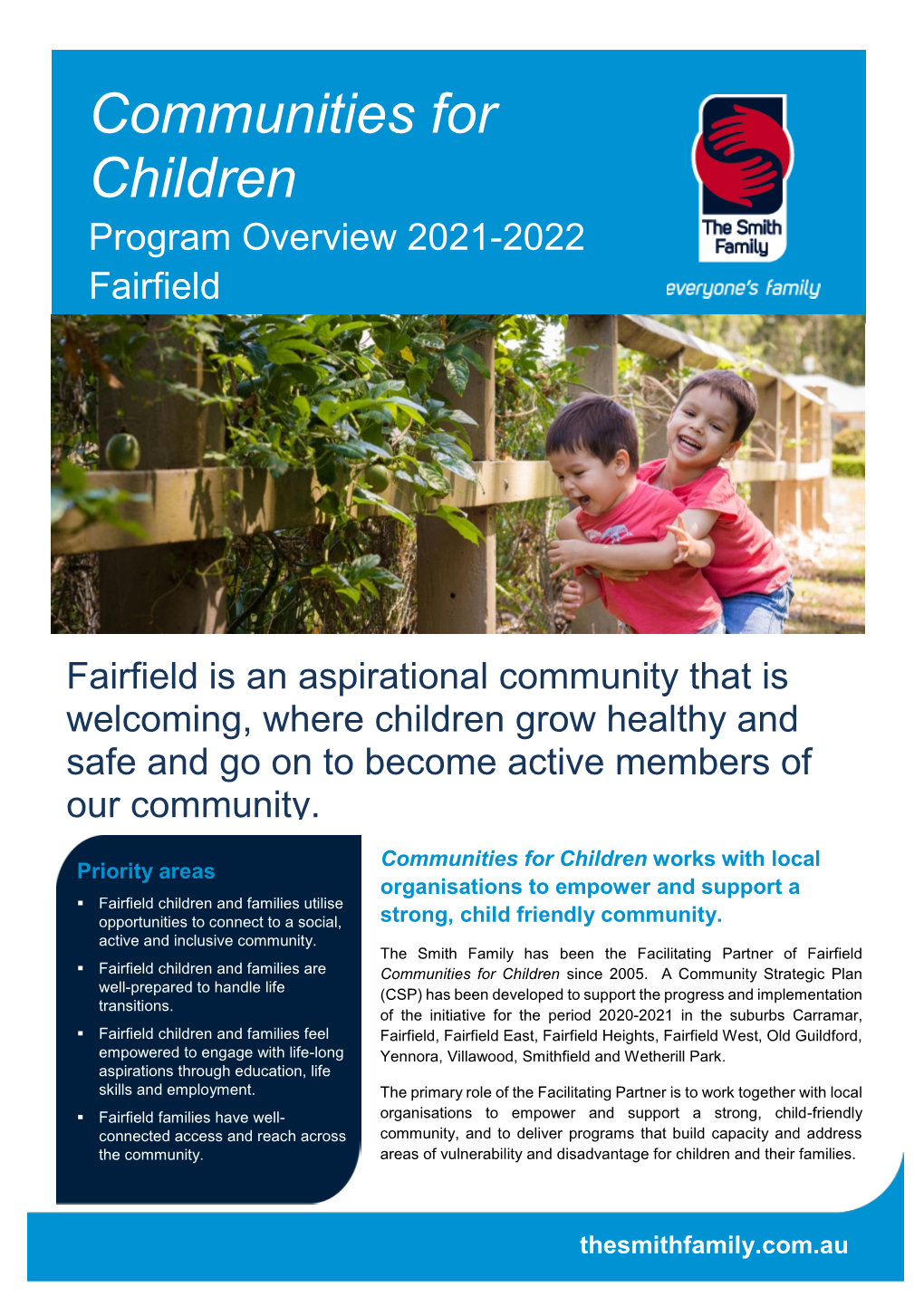 Fairfield Programs