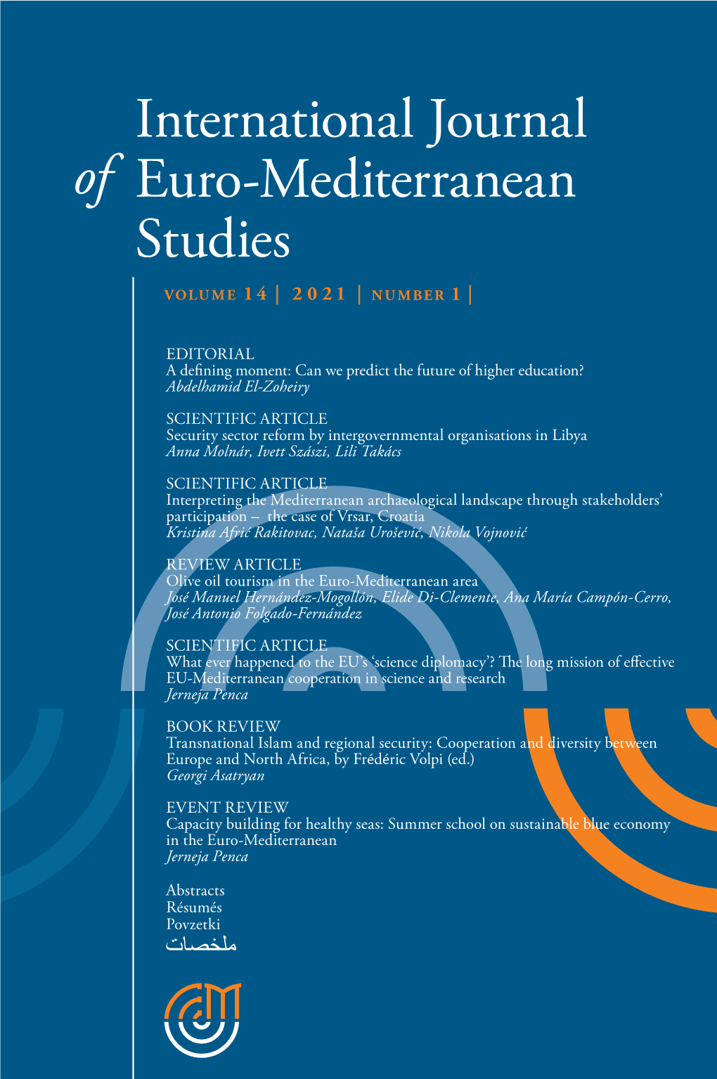 Of International Journal Euro-Mediterranean Studies