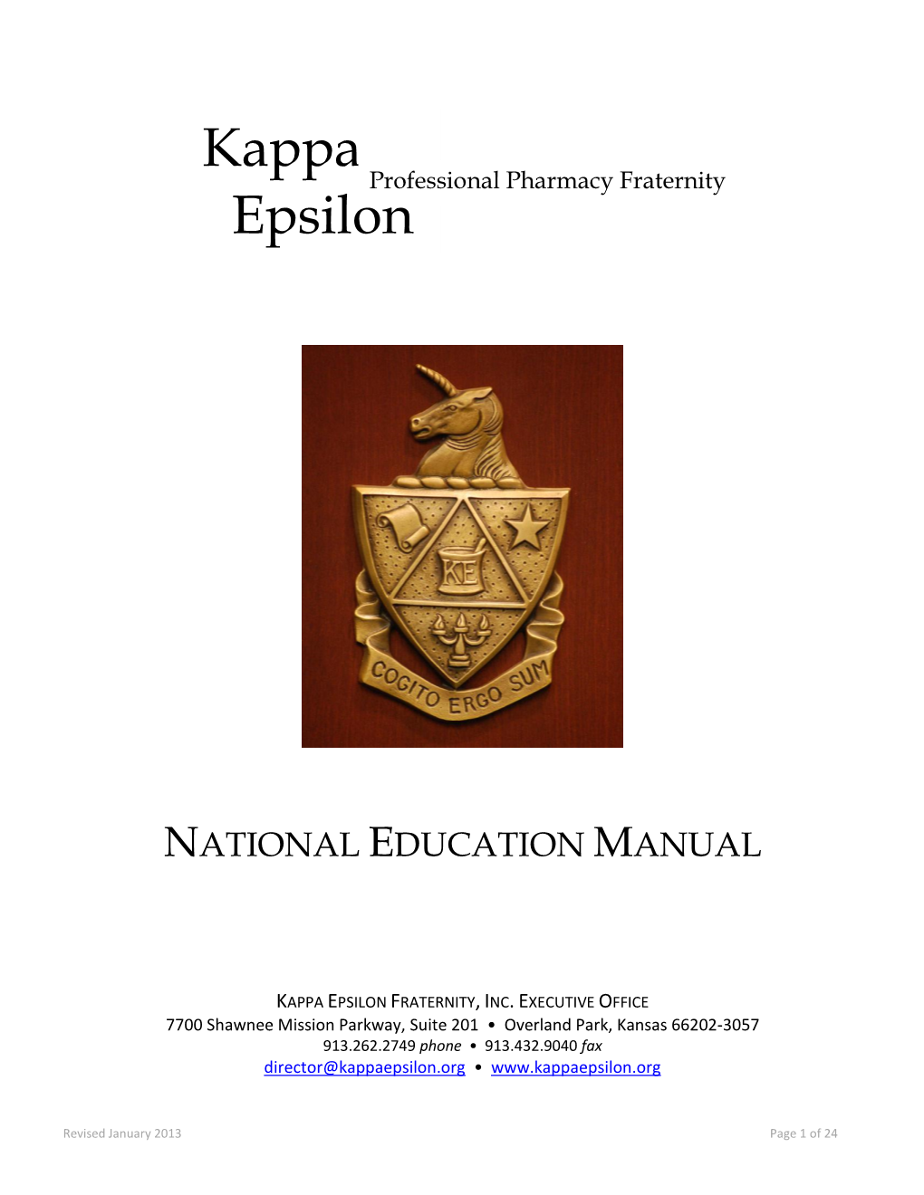 National Education Manual