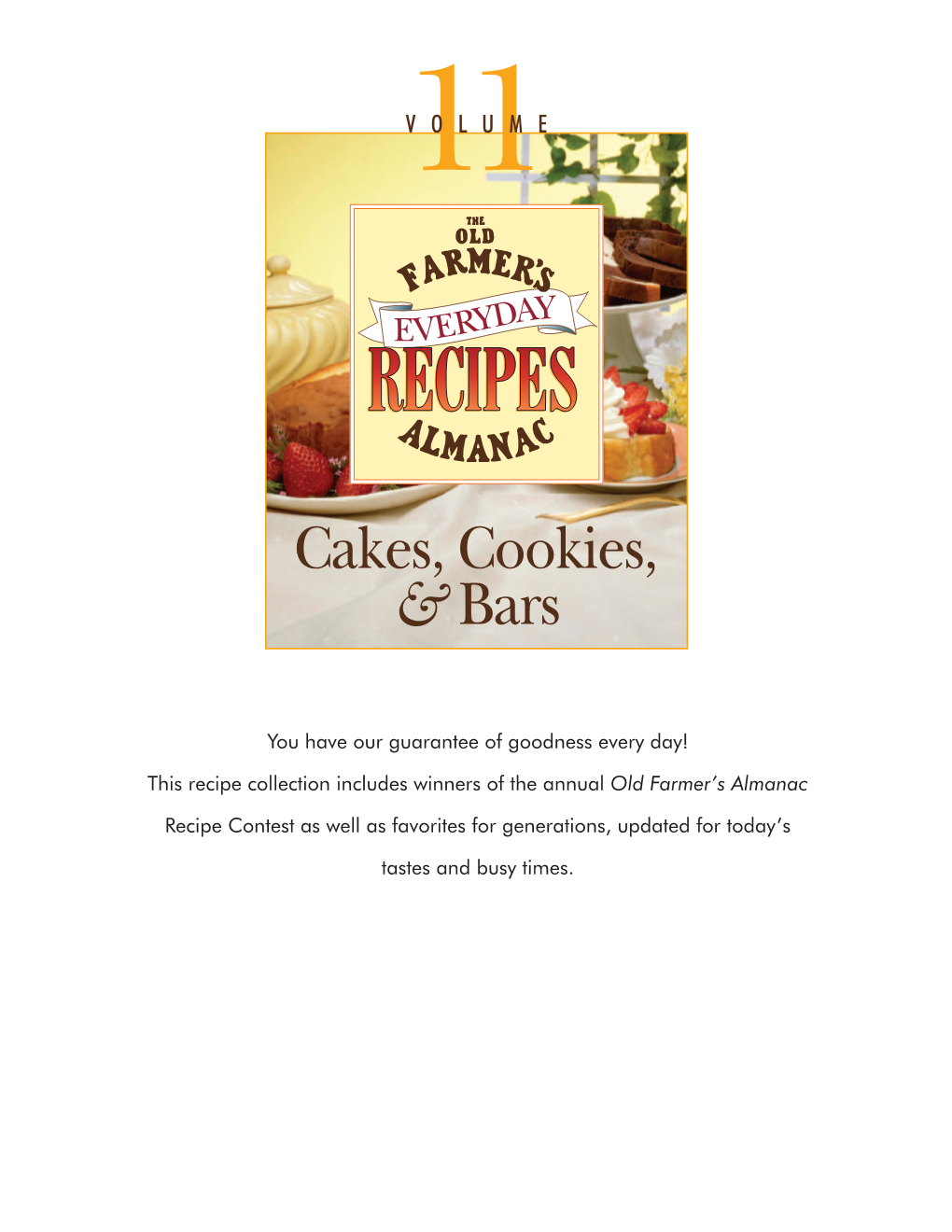 To Download Everyday Recipes: Cakes, Cookies & Bars