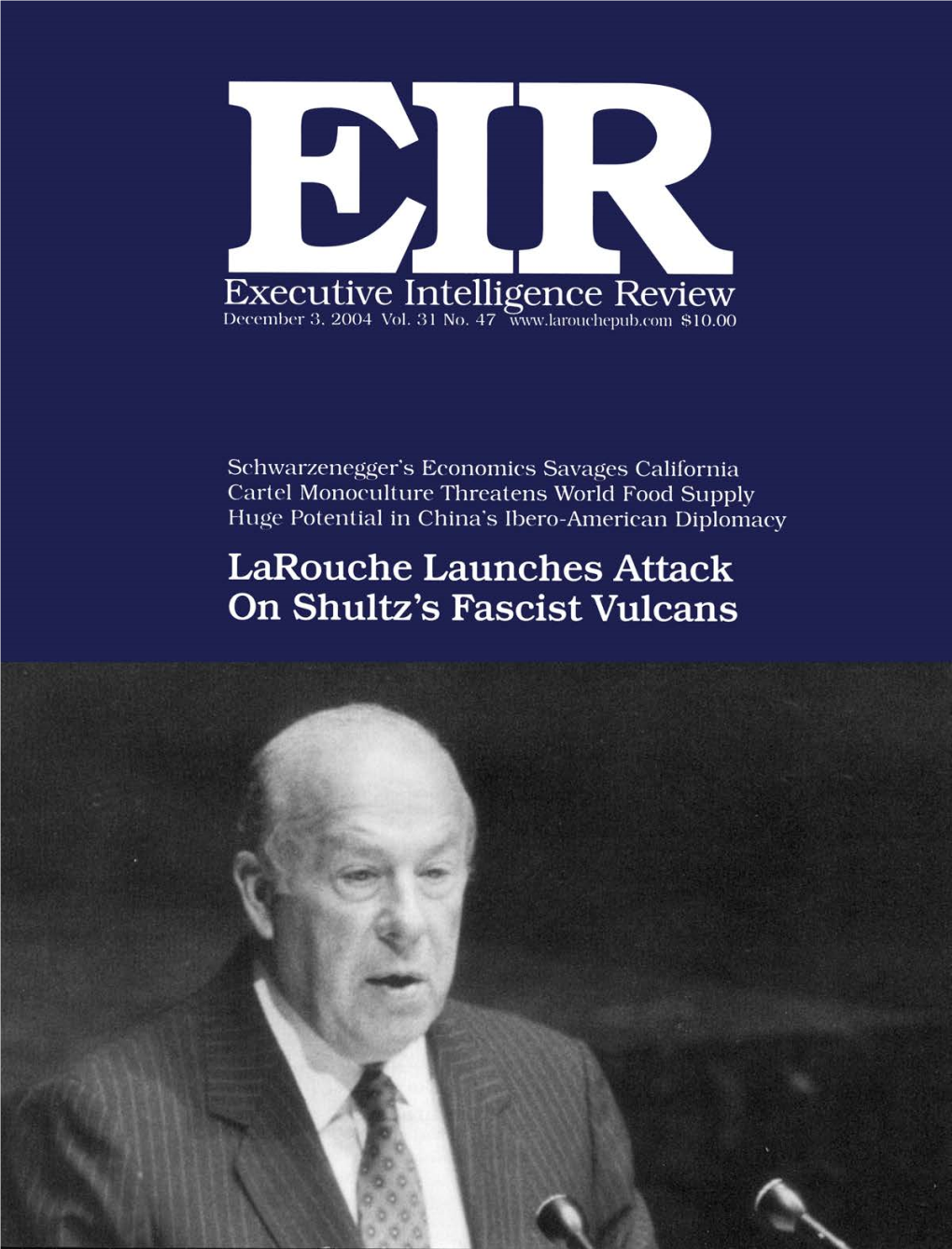Executive Intelligence Review, Volume 31, Number 47, December