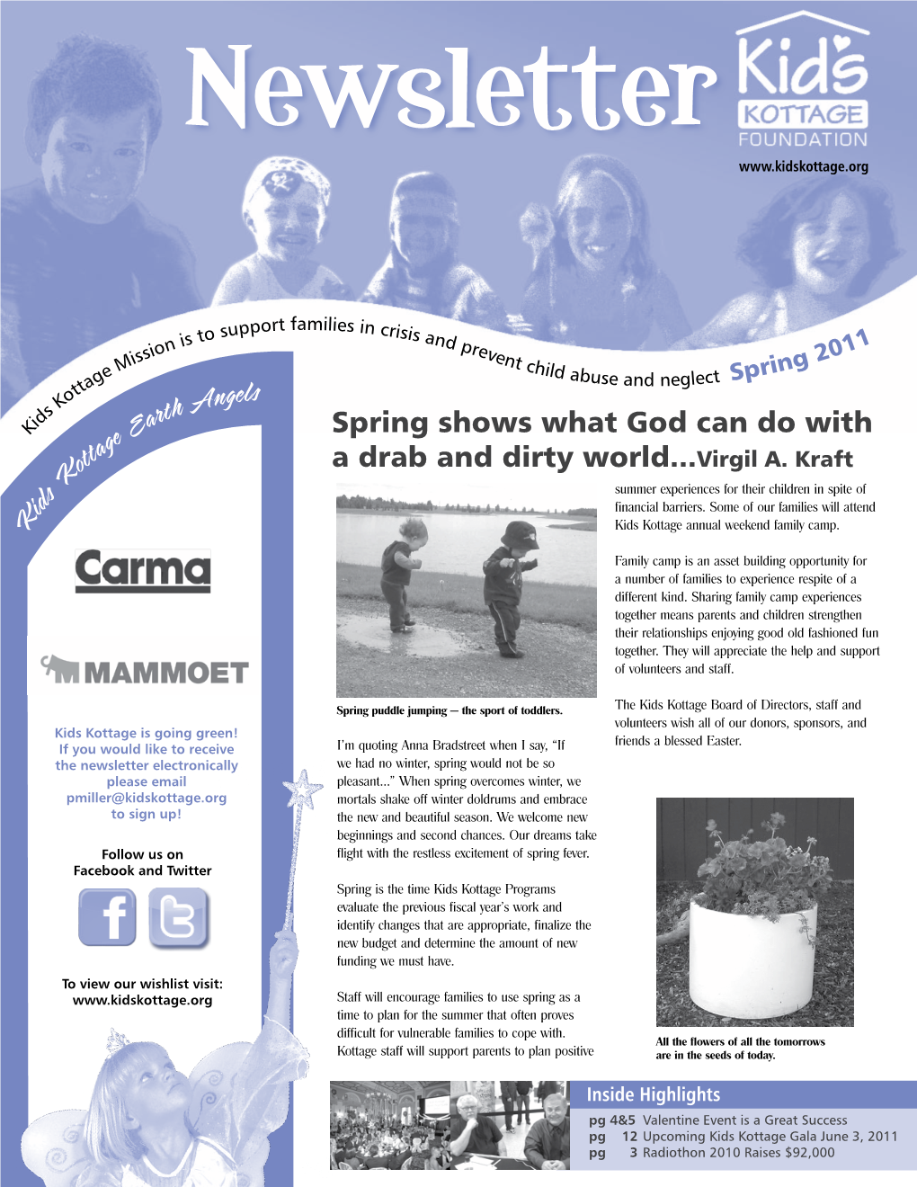 FINAL NEWSLETTER SPRING 2011.Pdf