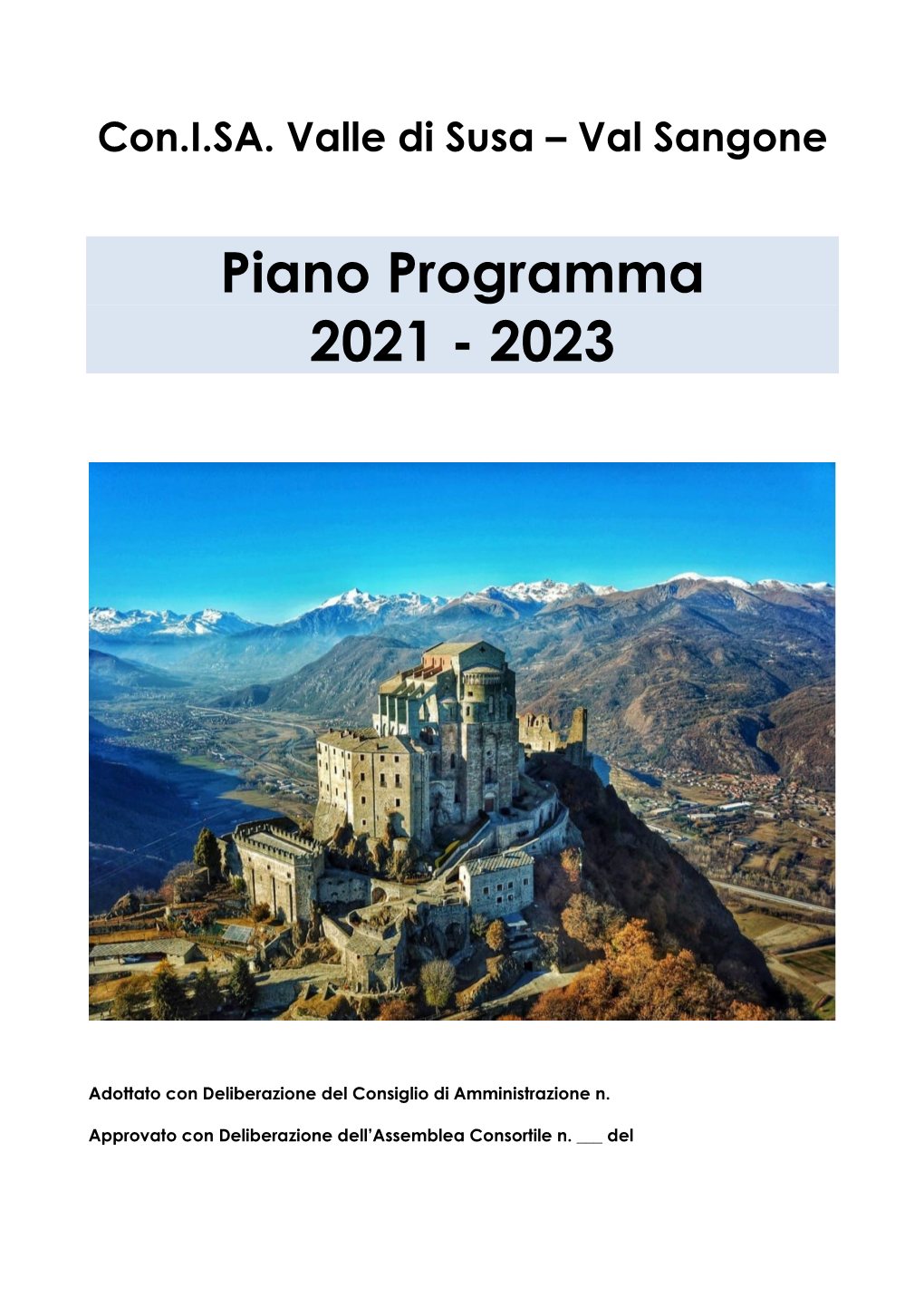 Piano Programma 2021 - 2023