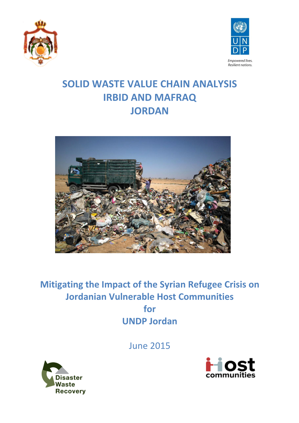 Solid Waste Value Chain Analysis Irbid and Mafraq Jordan