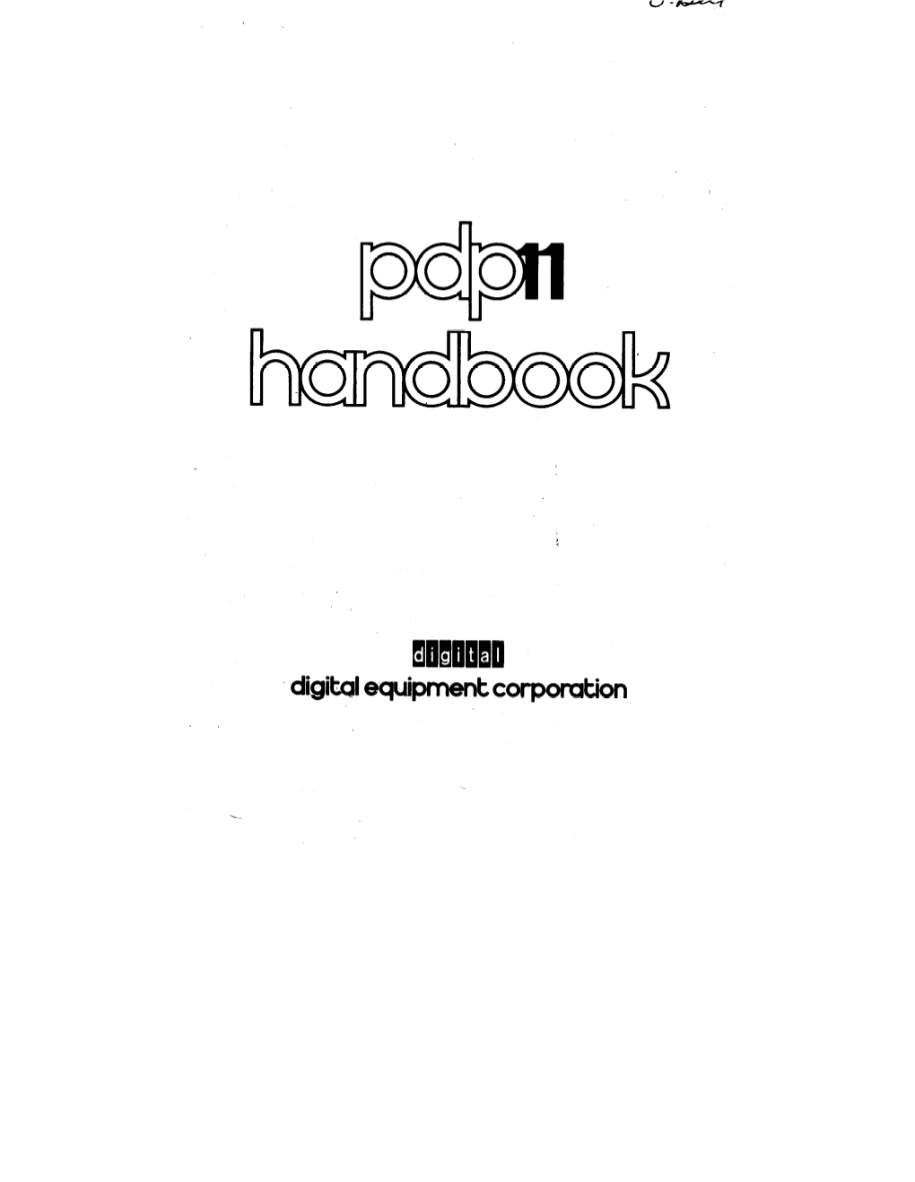 PDP-11 Handbook