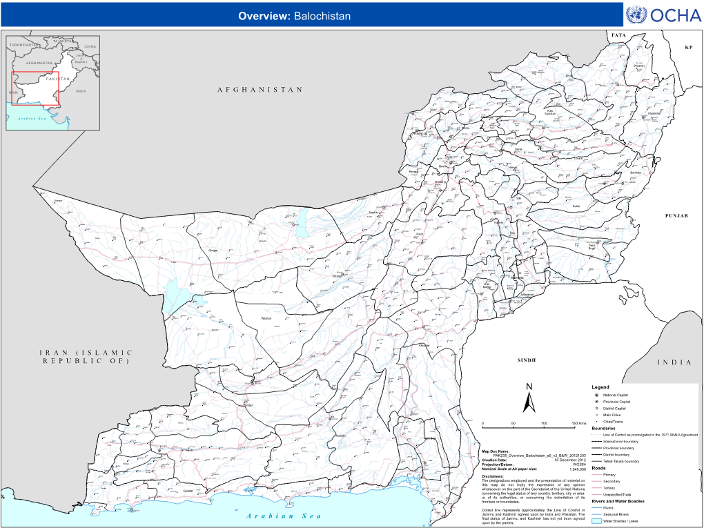 Overview: Balochistan