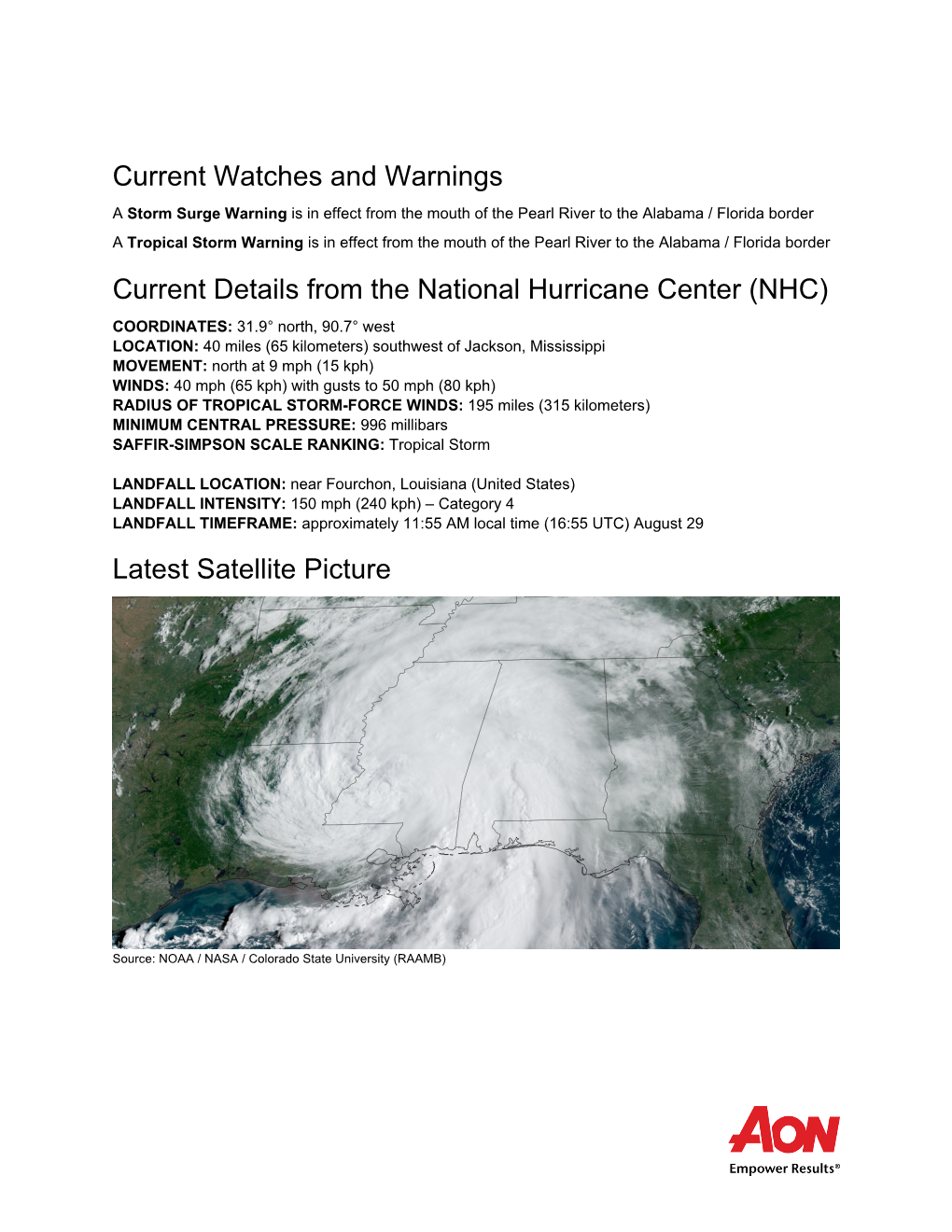 (NHC) Latest Satellite Picture