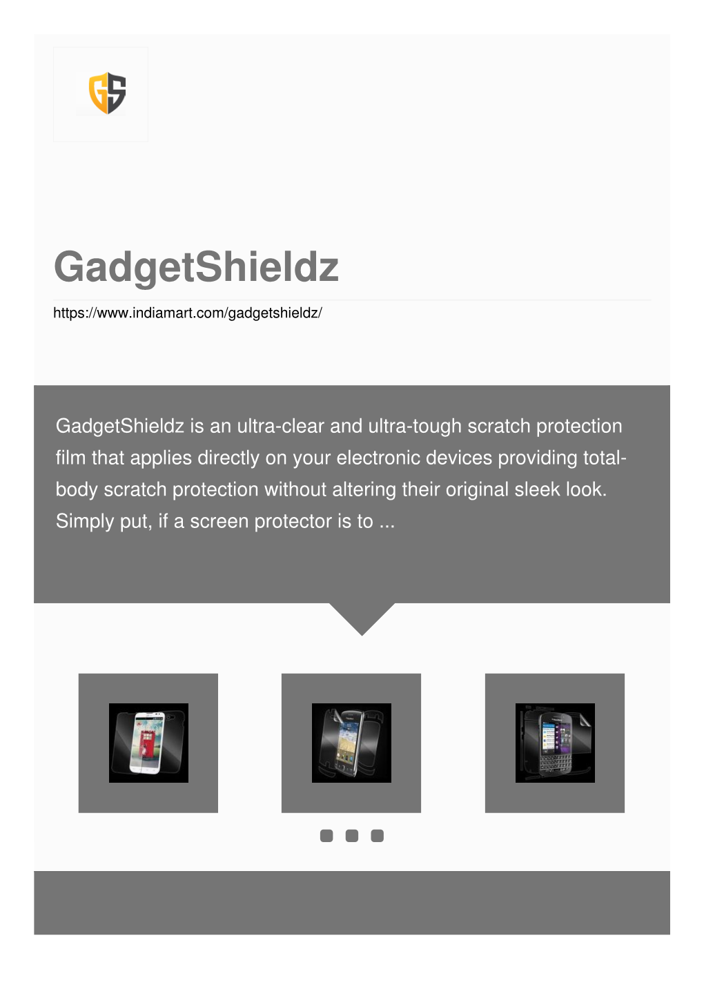 Gadgetshieldz