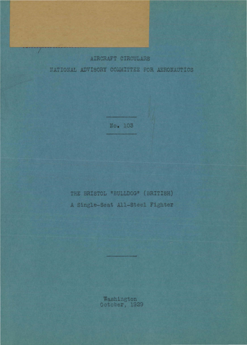 Aircraft Circular No. 103