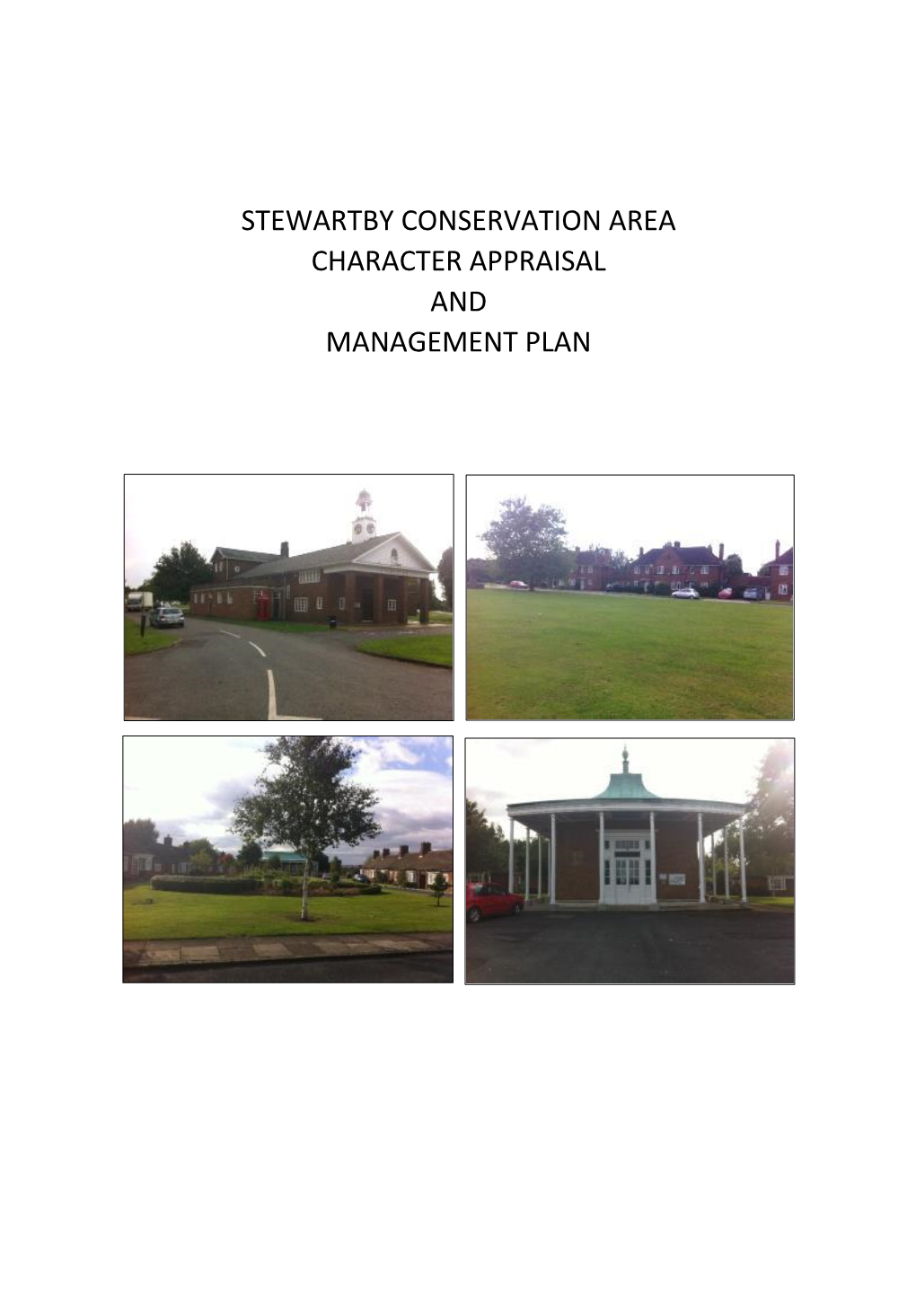 Stewartby Conservation Area Character Appraisal and Management Plan