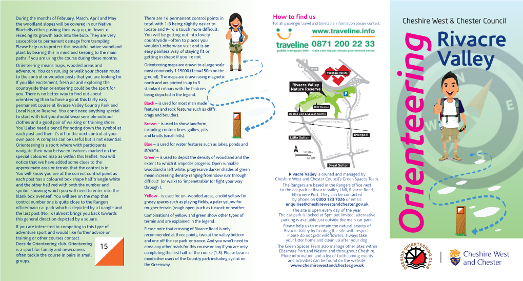 Rivacre Valley Orienteering Leaflet