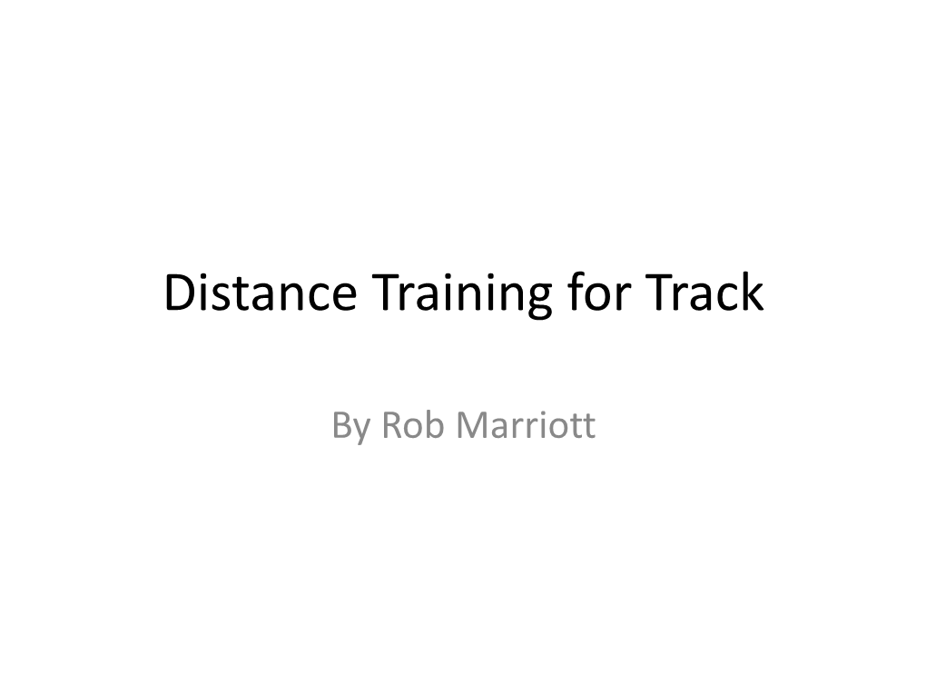 Braves Middle Distance and Long Sprint Philosophy