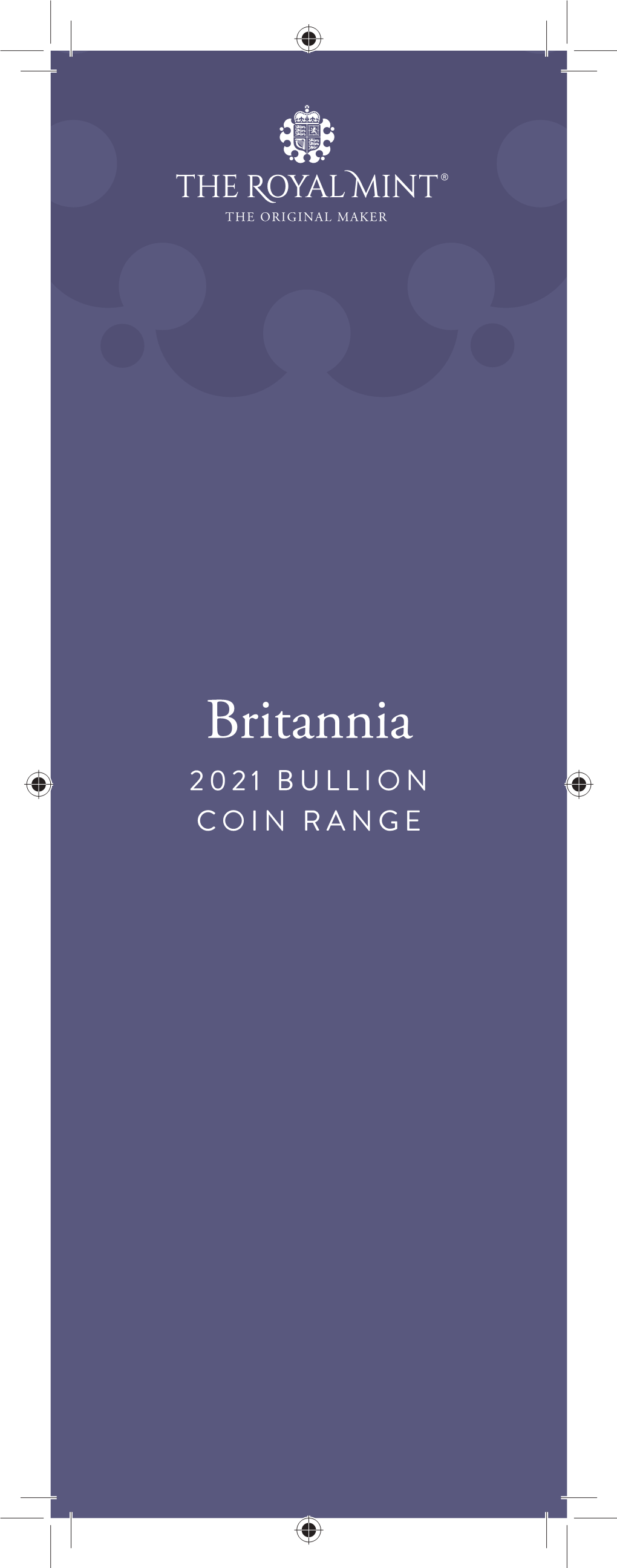 PJ01661 Bullion Britannia 2021 8PP Booklet D15 International PRINT.Indd