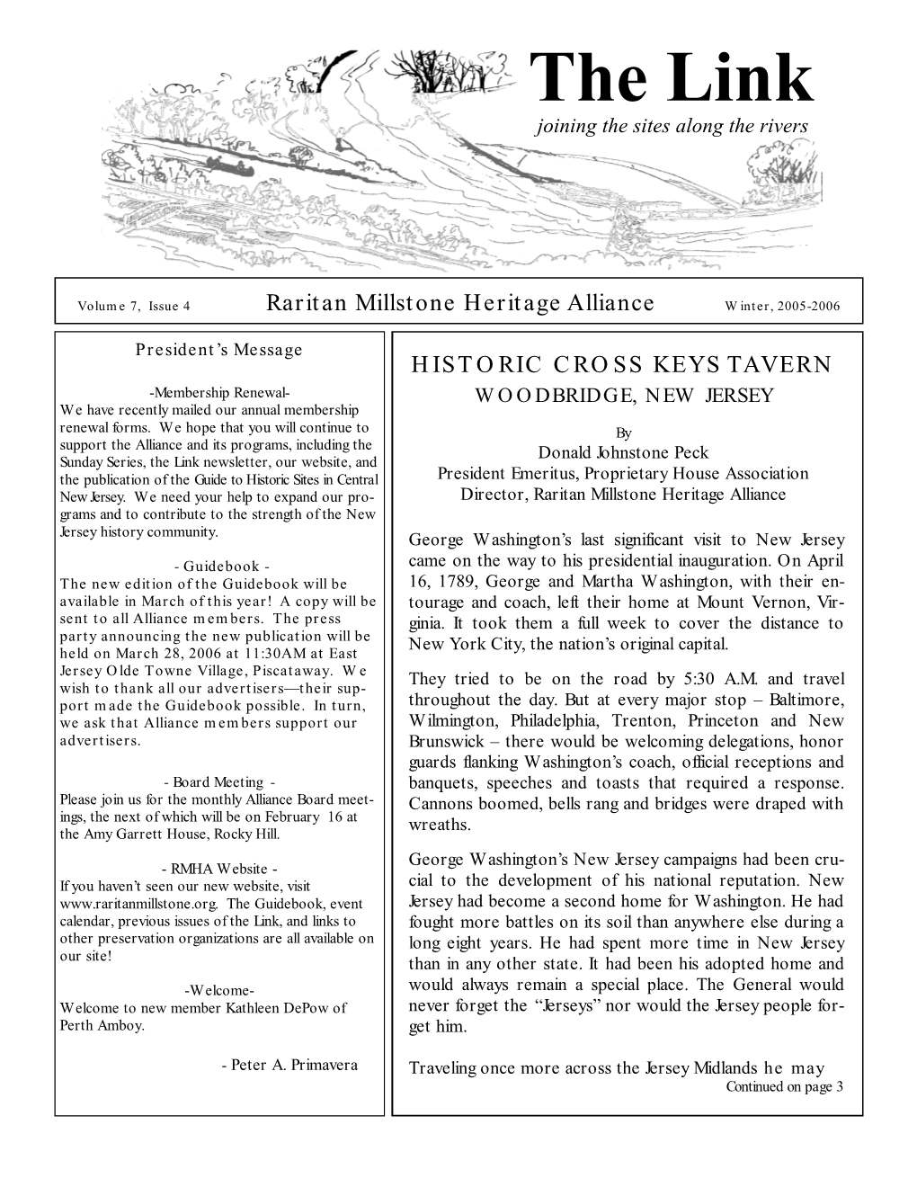 Winter 2005 Newsletter