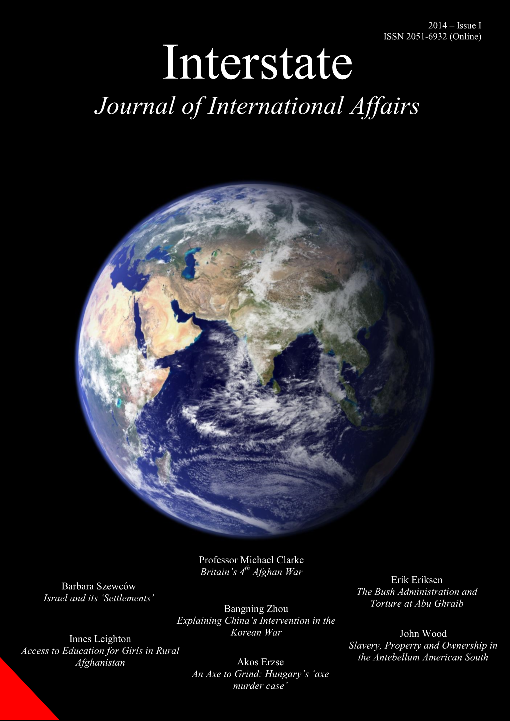 Interstate Journal of International Affairs