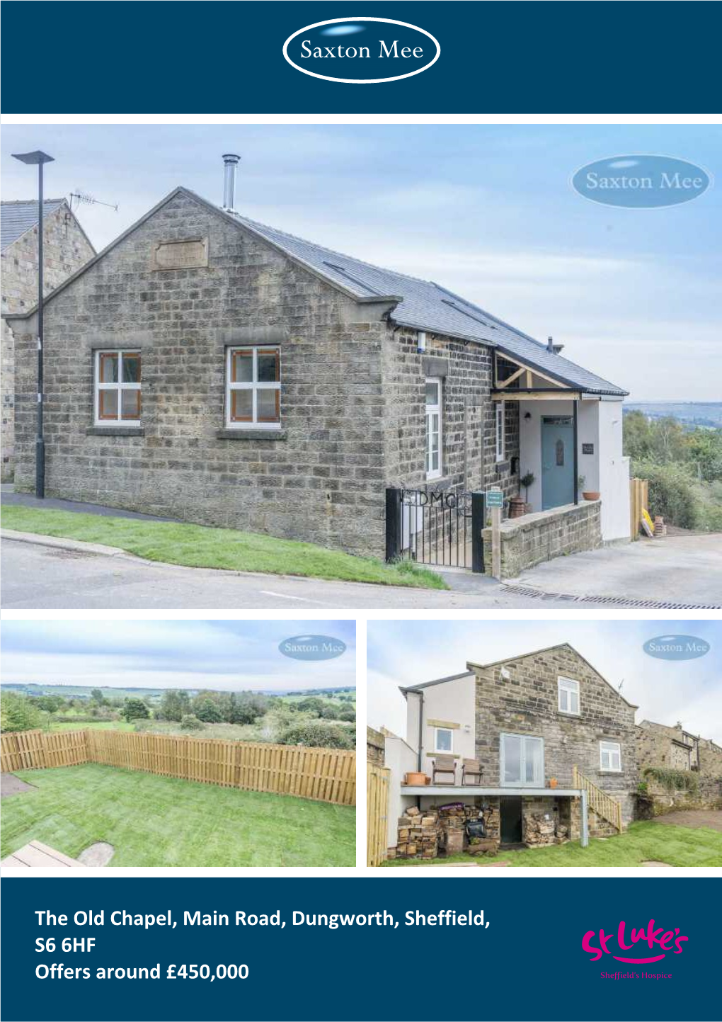 The Old Chapel, Main Road, Dungworth, Sheffield, S6 6HF