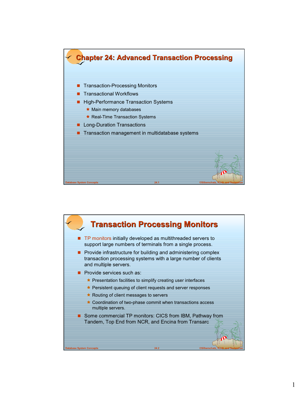 Transaction Processing Monitors