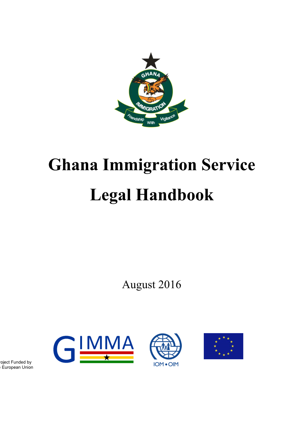 Ghana Immigration Service Legal Handbook
