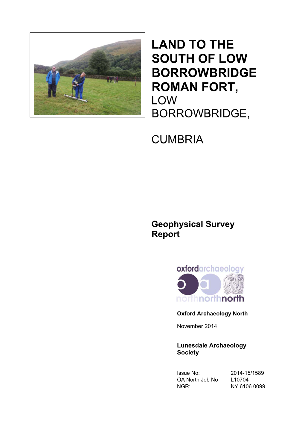 Geophysical Survey Report