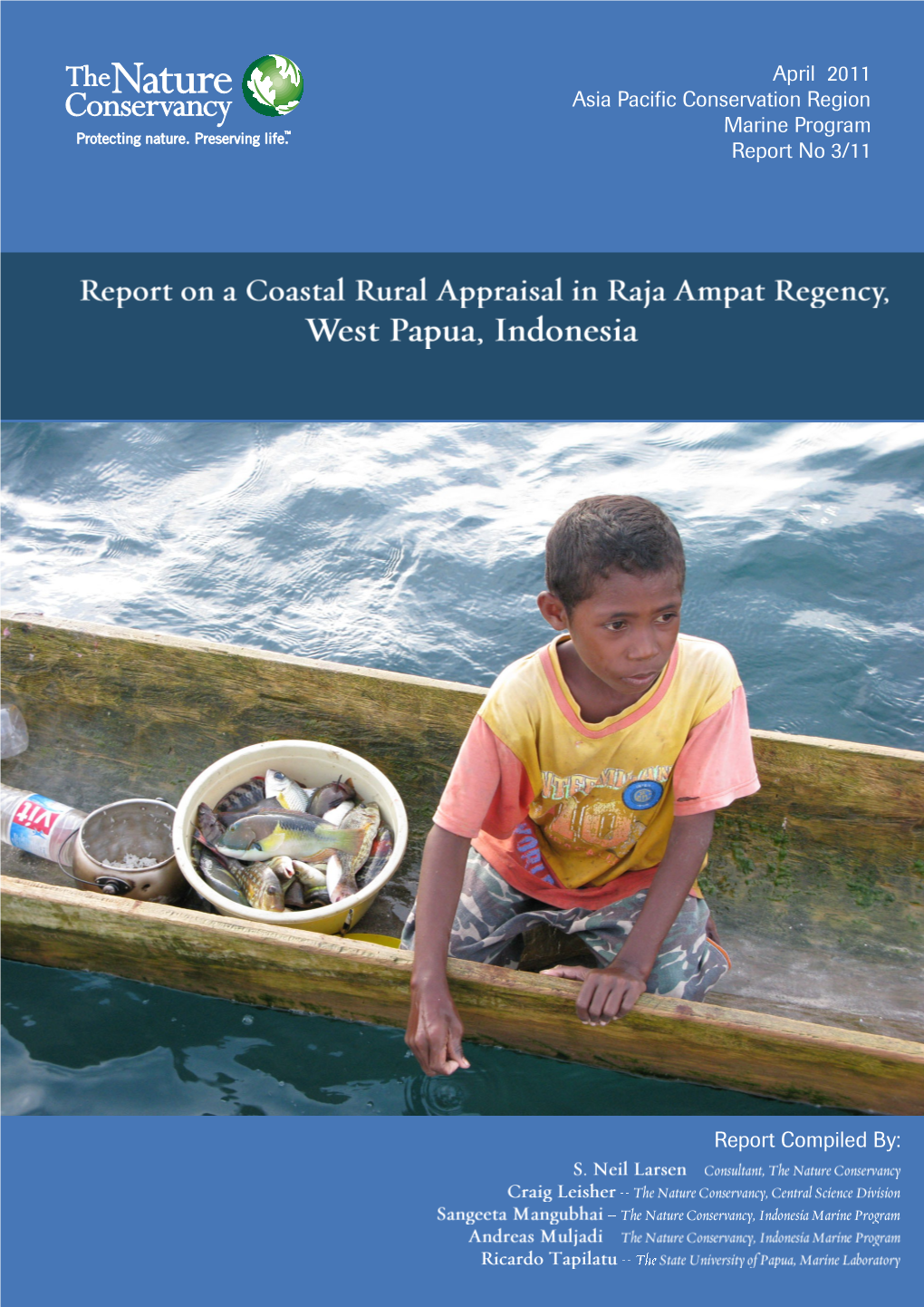 April 2011 Asia Pacific Conservation Region Marine Program Report No 3/11