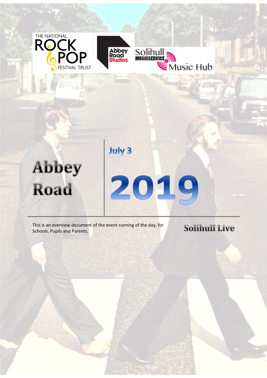 Abbey Road Will Supply Refreshments and Put on a Film About Abbey Road