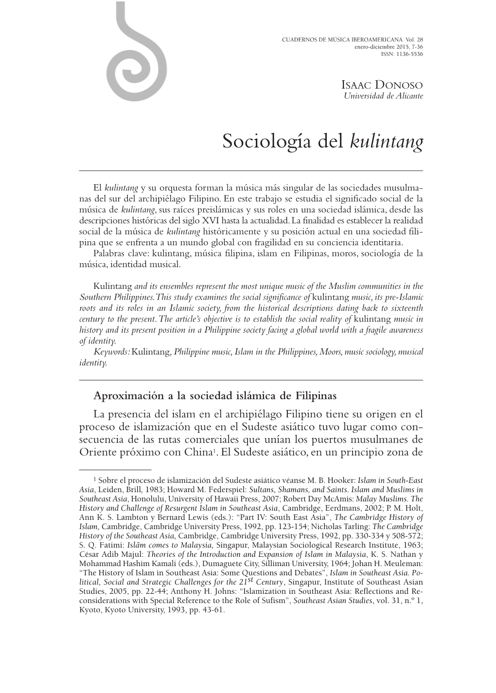 Sociología Del Kulintang