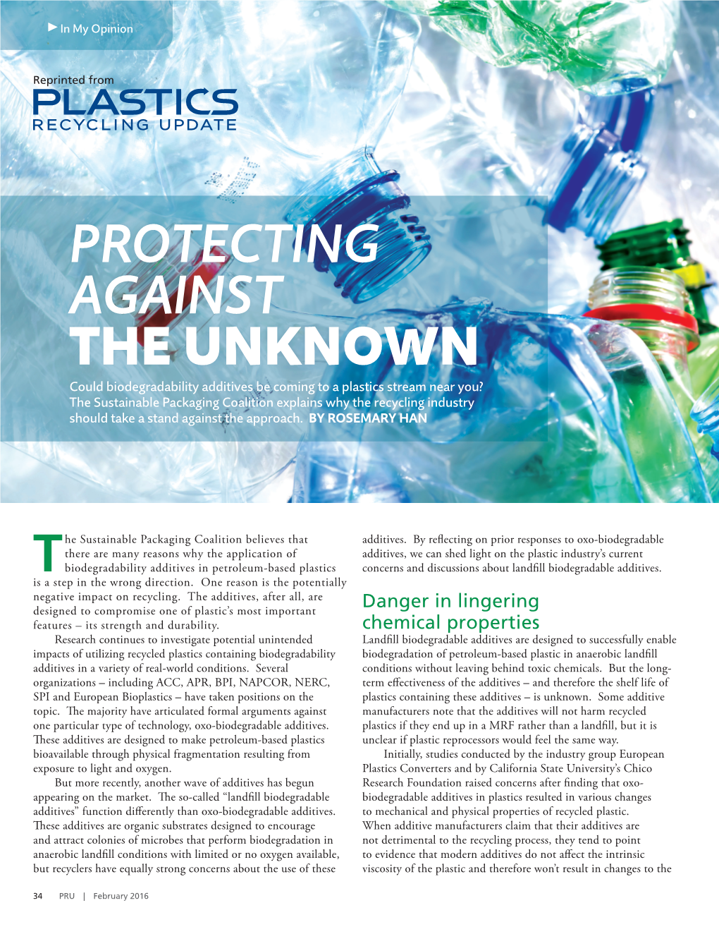 Protecting Against the Unknown, by Rosemary