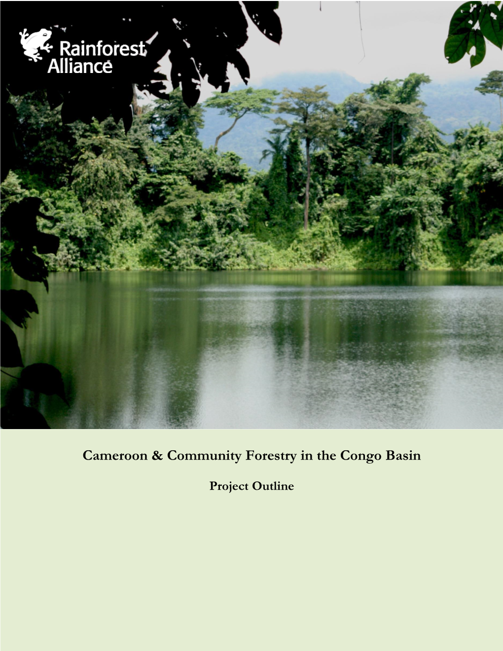 Cameroon & Community Forestry in the Congo Basin