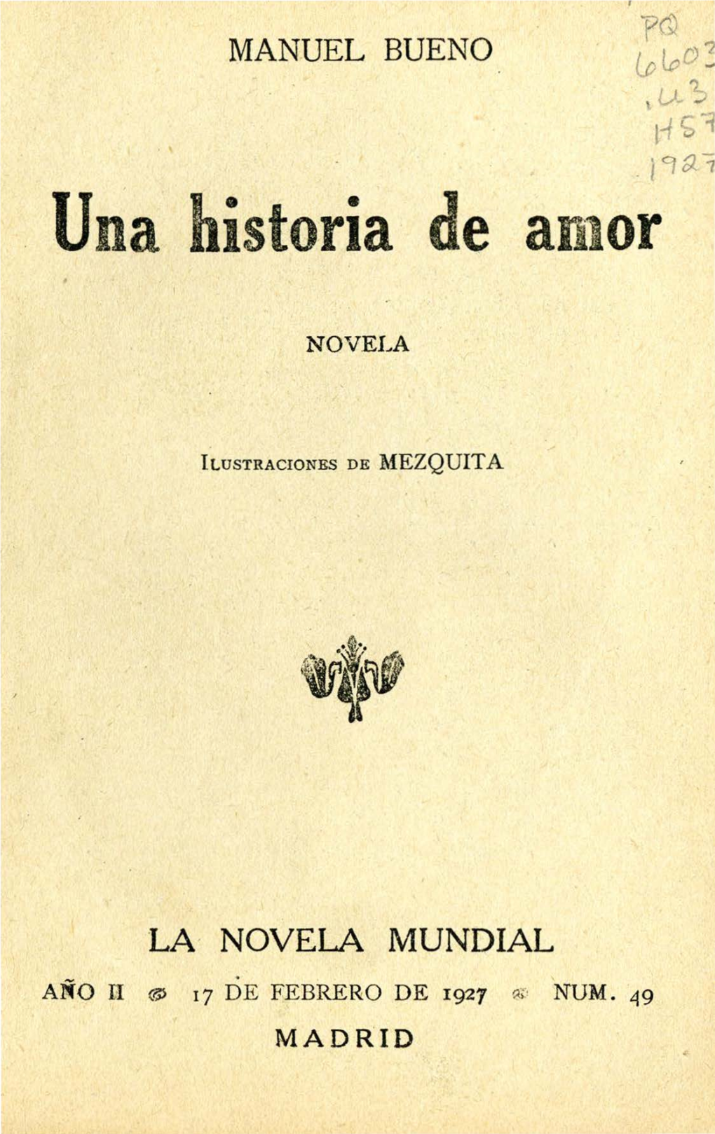 Una Historia De An1or