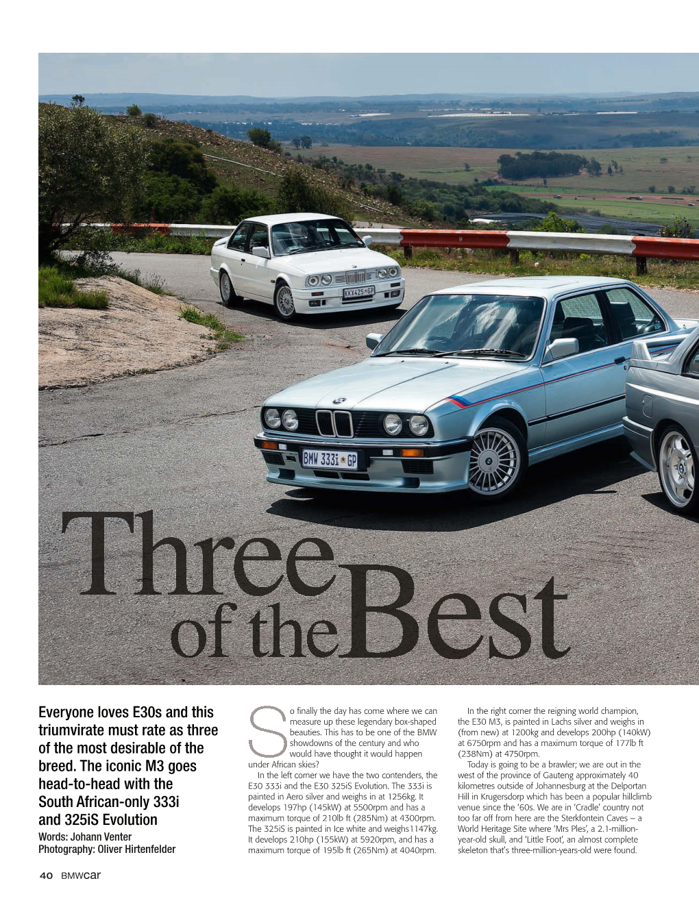 Everyone Loves E30s and This Triumvirate Must Rate As Three of The