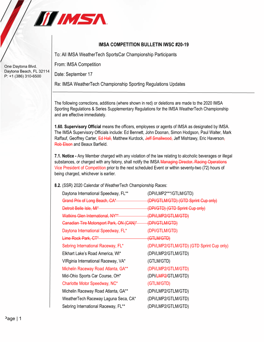 CB IWSC 20-19 Sporting Regulations Update 091720 V1