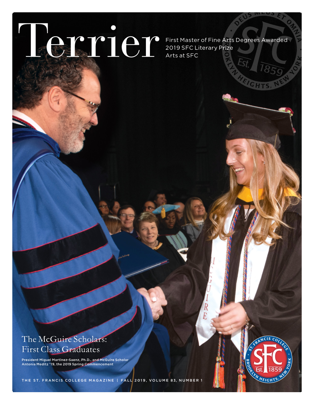 St. Francis College Terrier Magazine | Fall 2019, Volume 83, Number 1