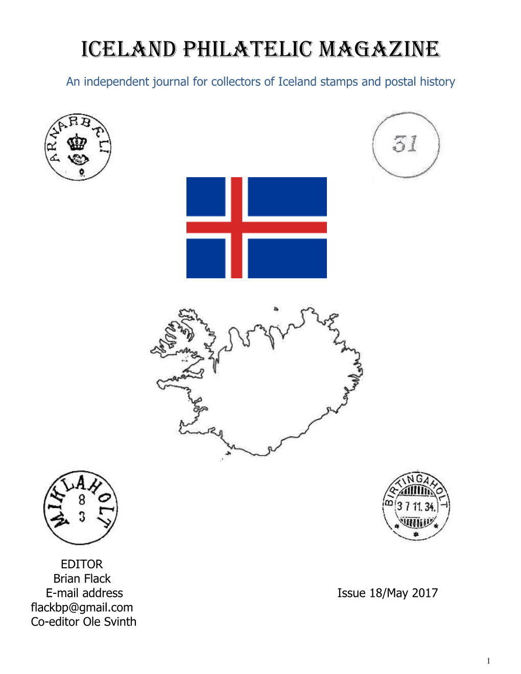 Iceland Philatelic Magazine