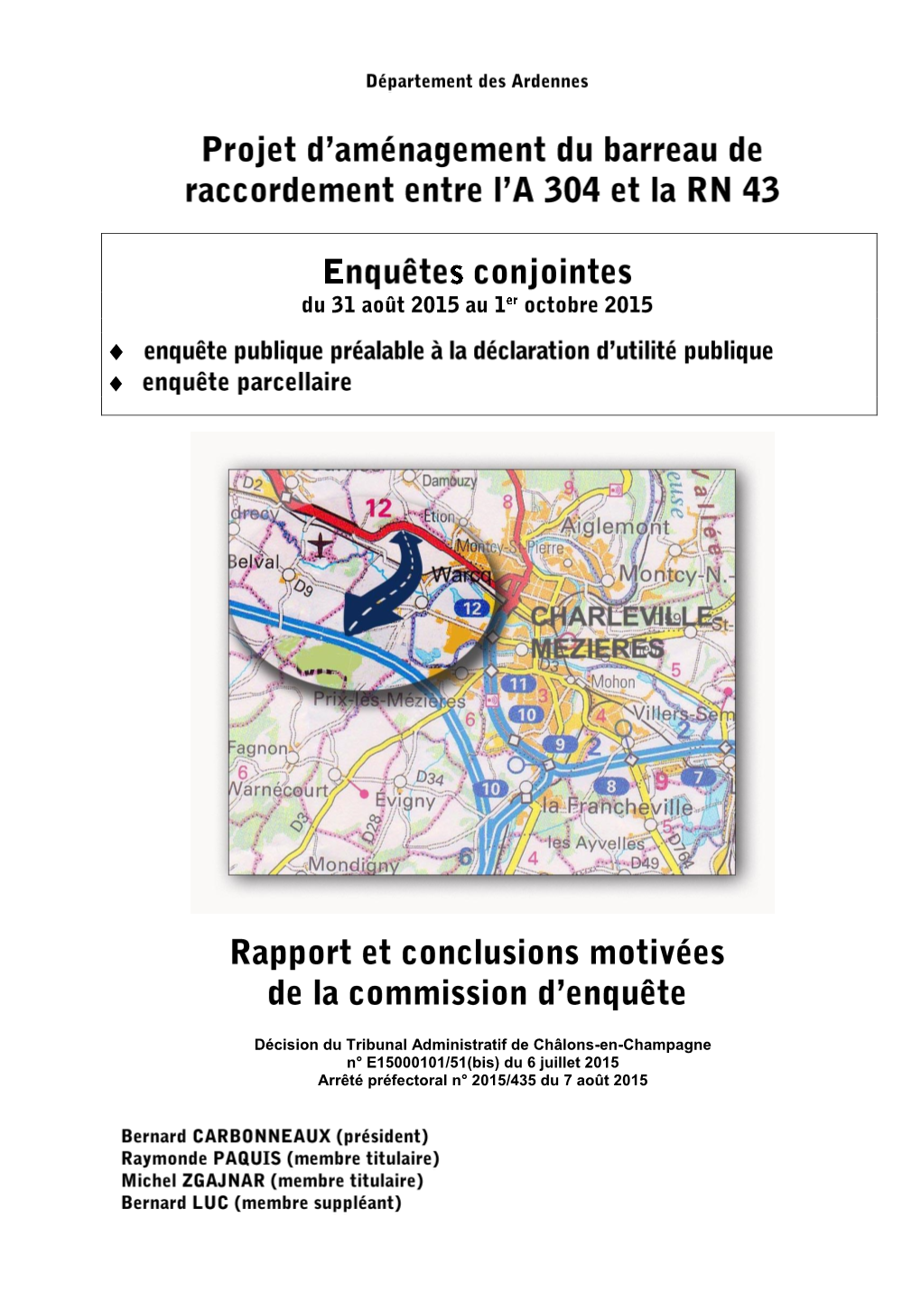 Rapport D’Enquete