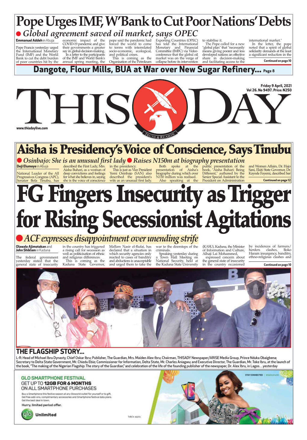 FG Fingers Insecurity As Trigger for Rising Secessionist Agitations