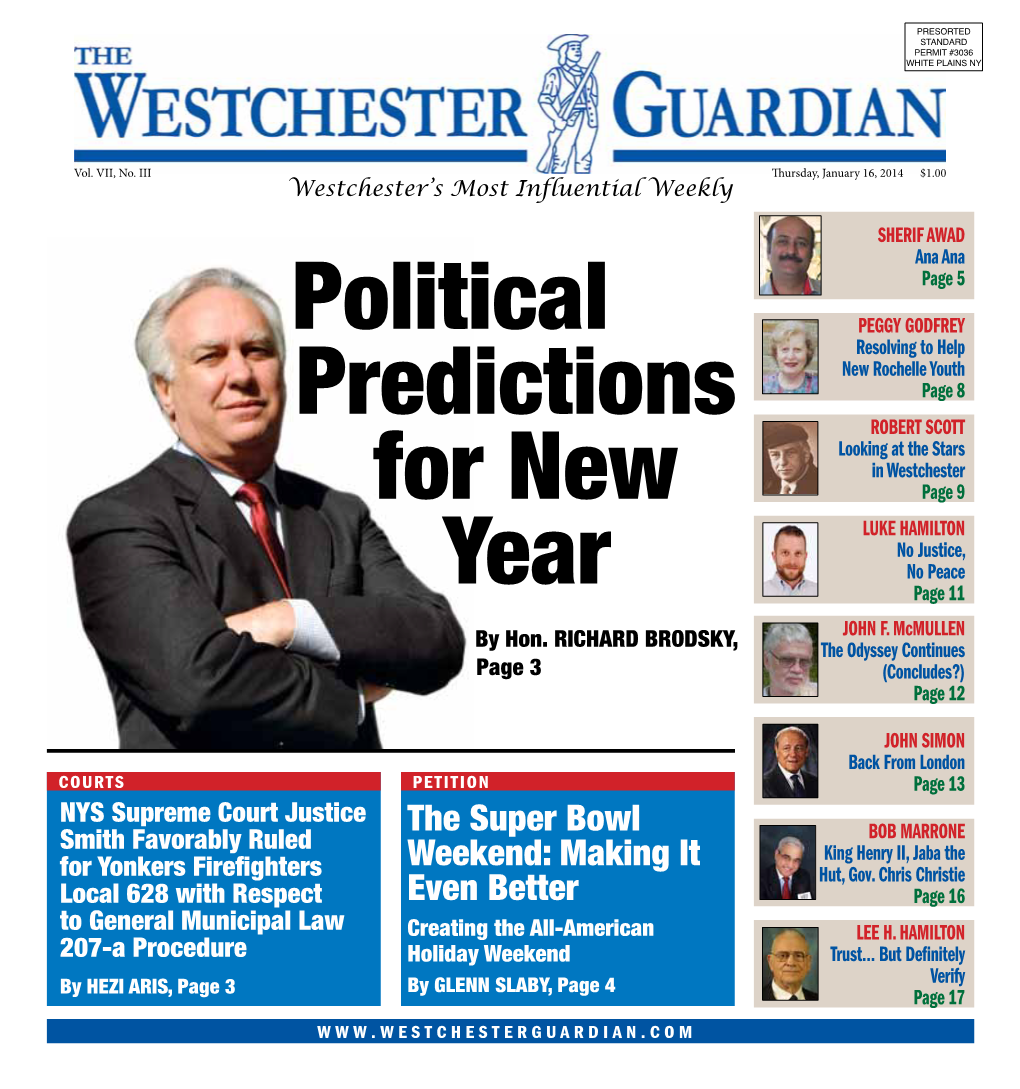 Read the Westchester Guardian