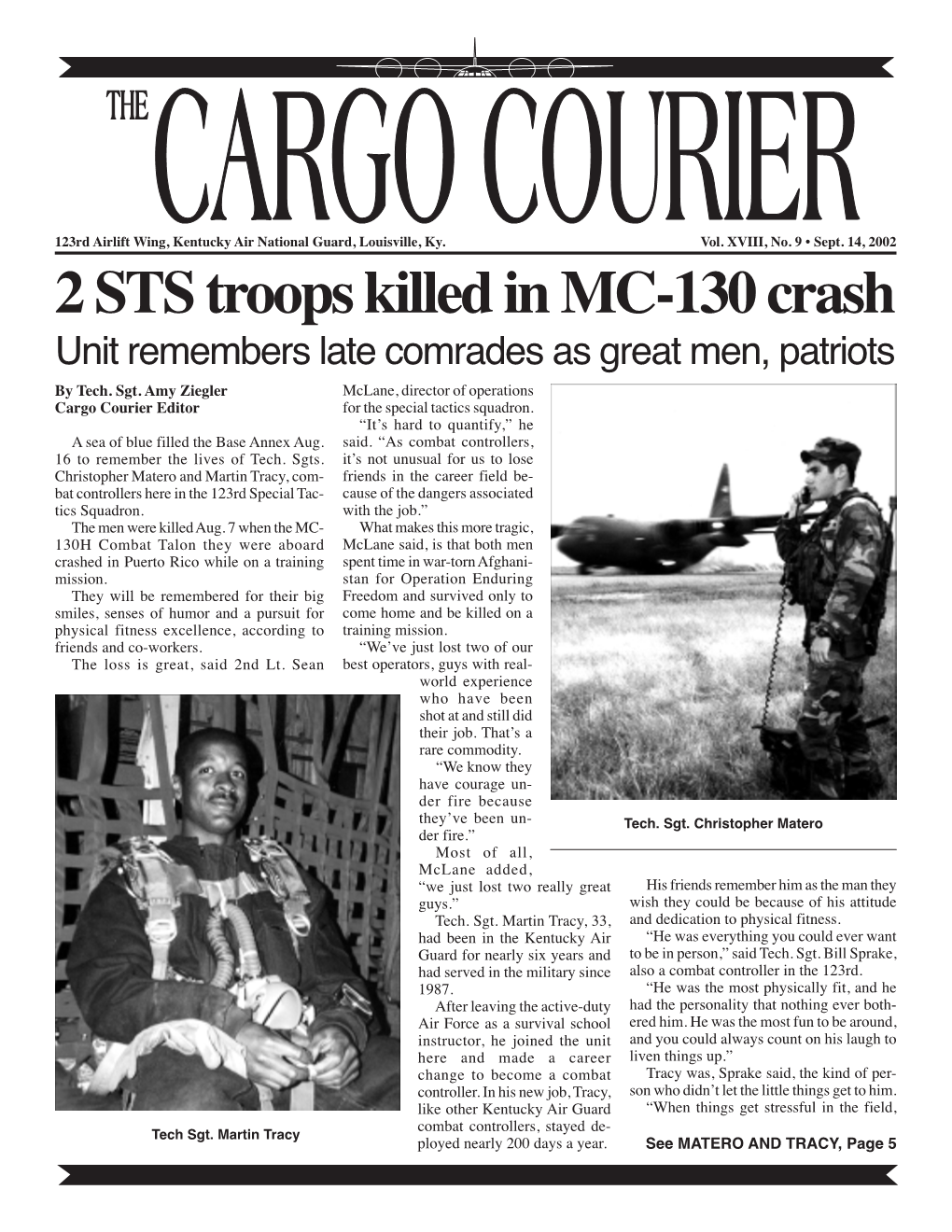 The Cargo Courier September 2002