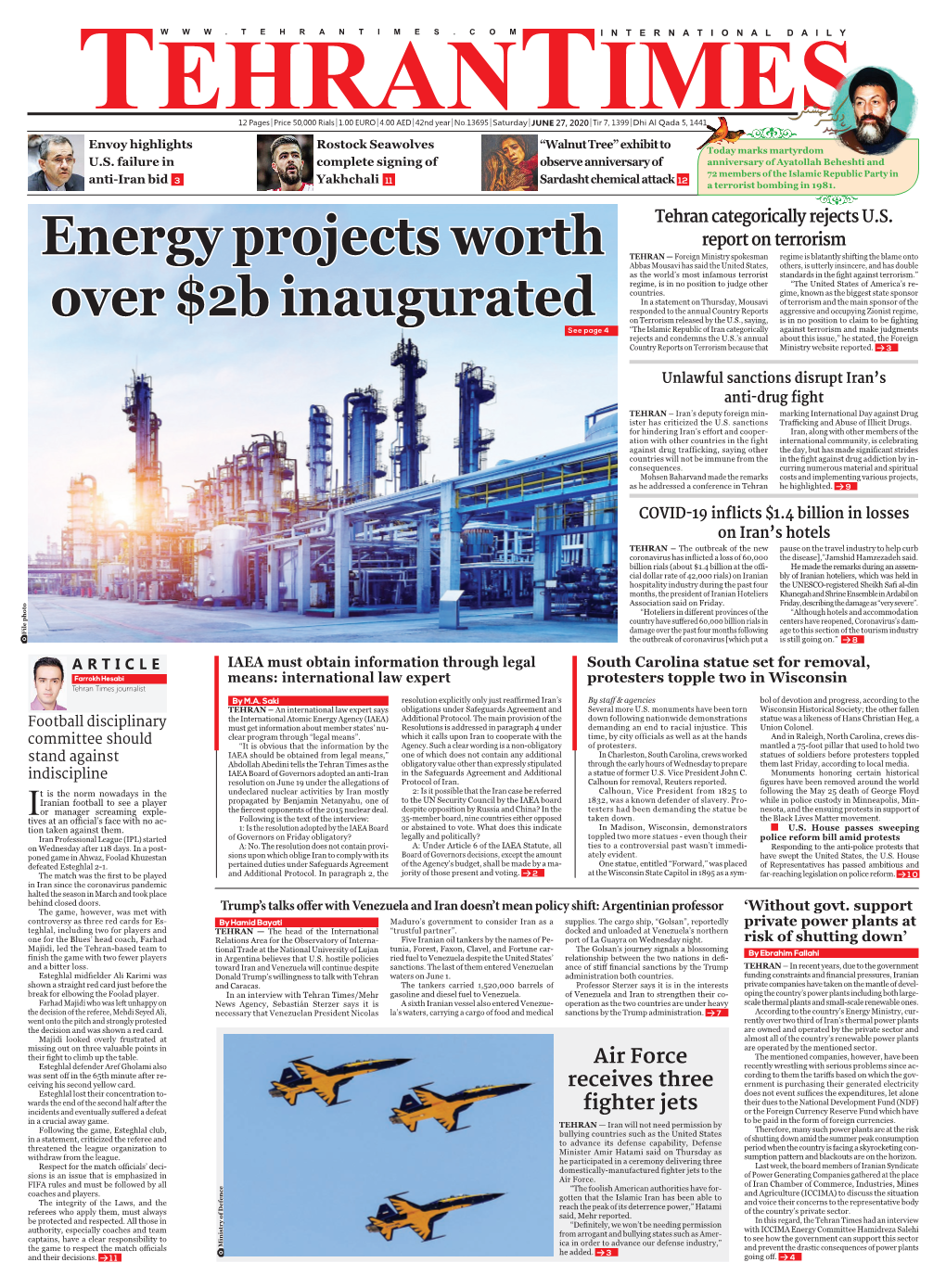 Energy Projects Worth Over $2B Inaugurated