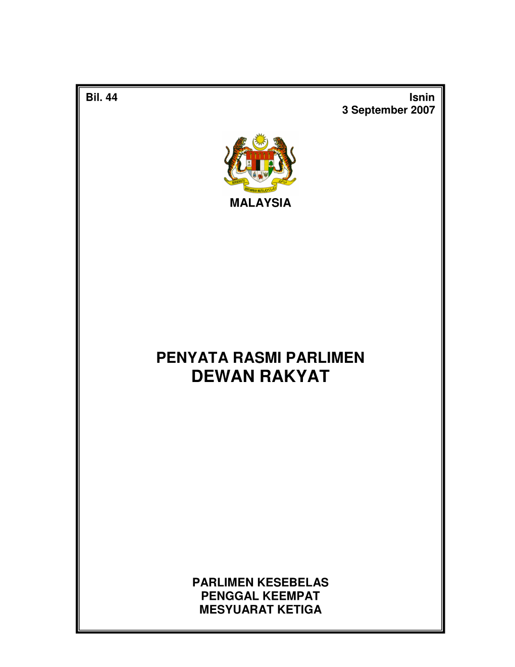 Dewan Rakyat