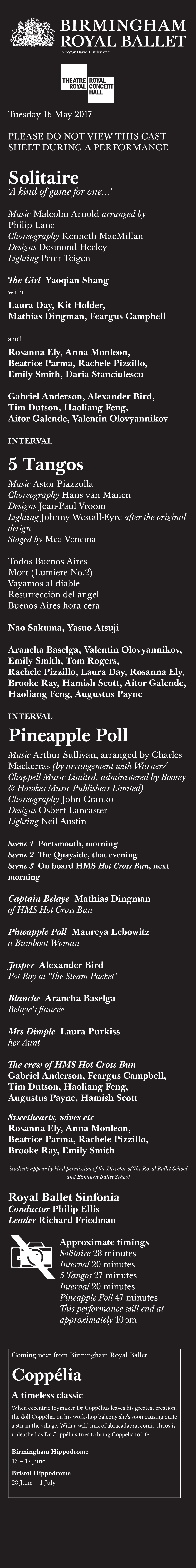 Solitaire 5 Tangos Pineapple Poll