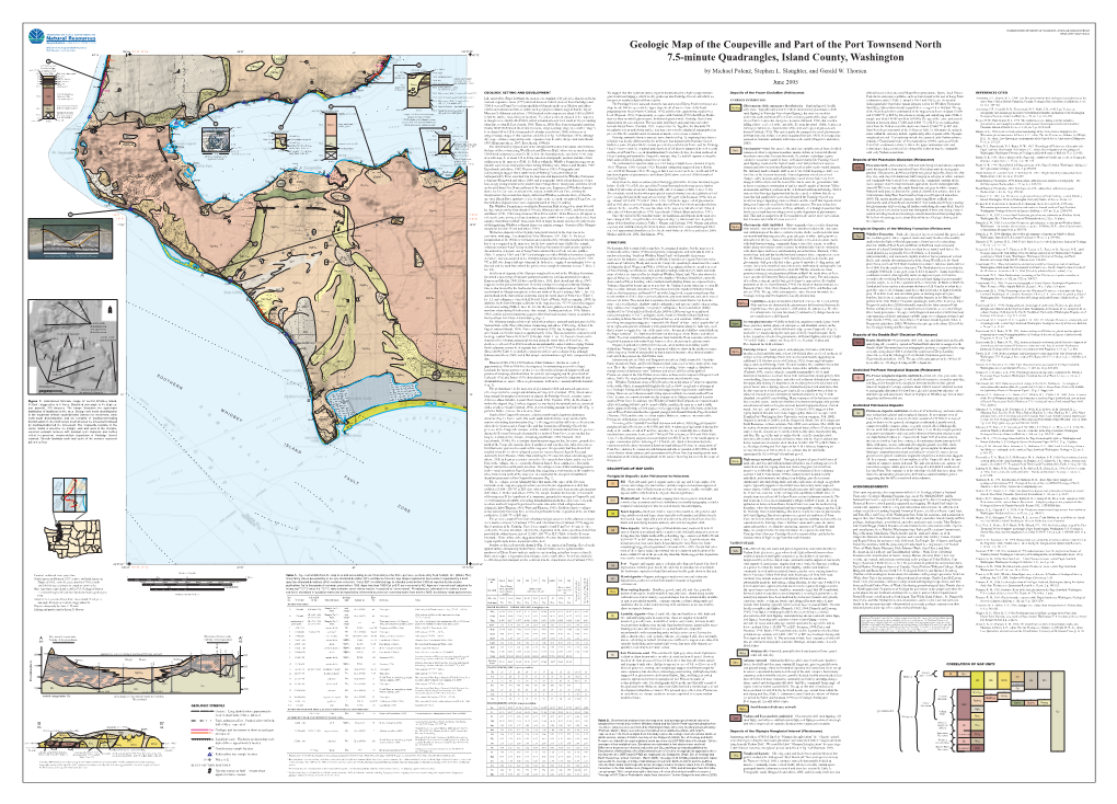 Geologic Map of the Coupeville and Part of the Port Townsend North 7.5