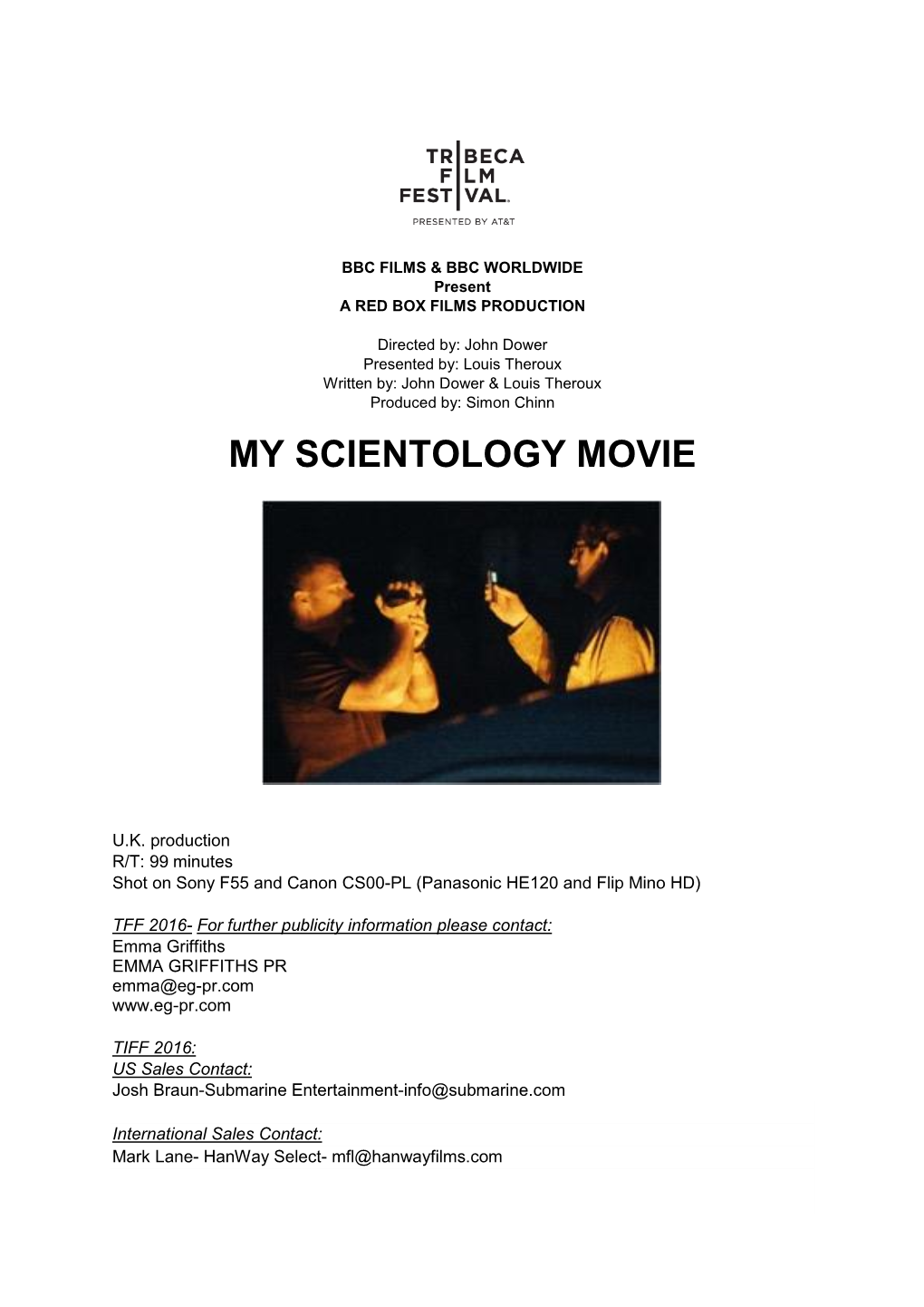 My Scientology Movie