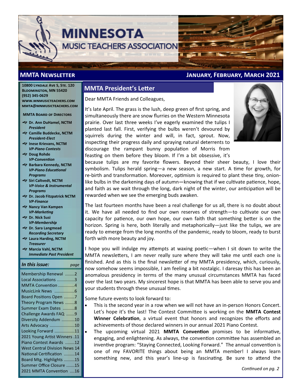 Pdfdownload April/May/June 2021 MMTA Newsletter