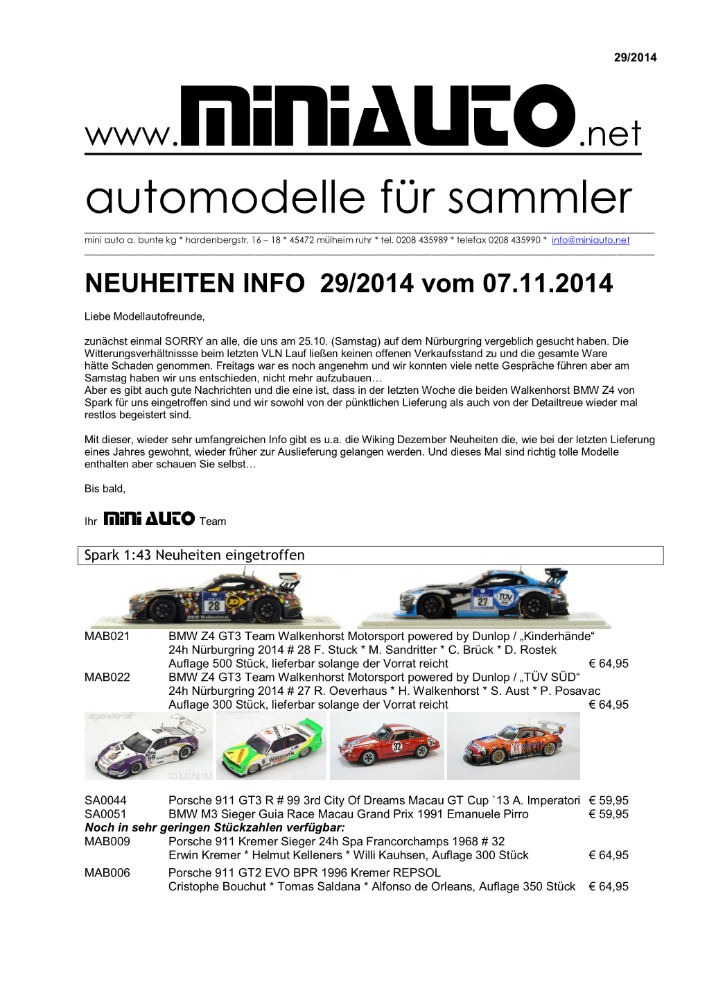 Automodelle Für Sammler ______Mini Auto A